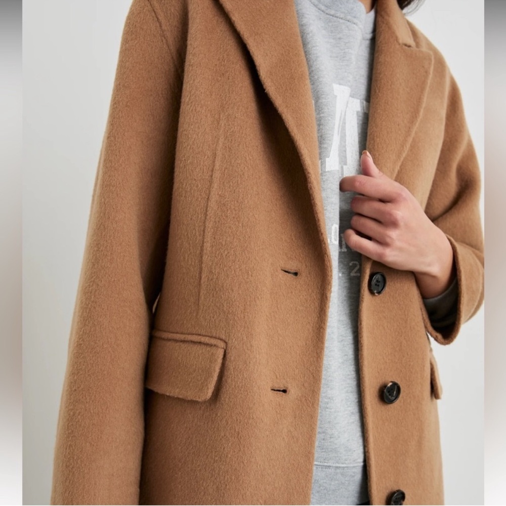 Rails Gallery Coat in Camel - Picture 4 of 9